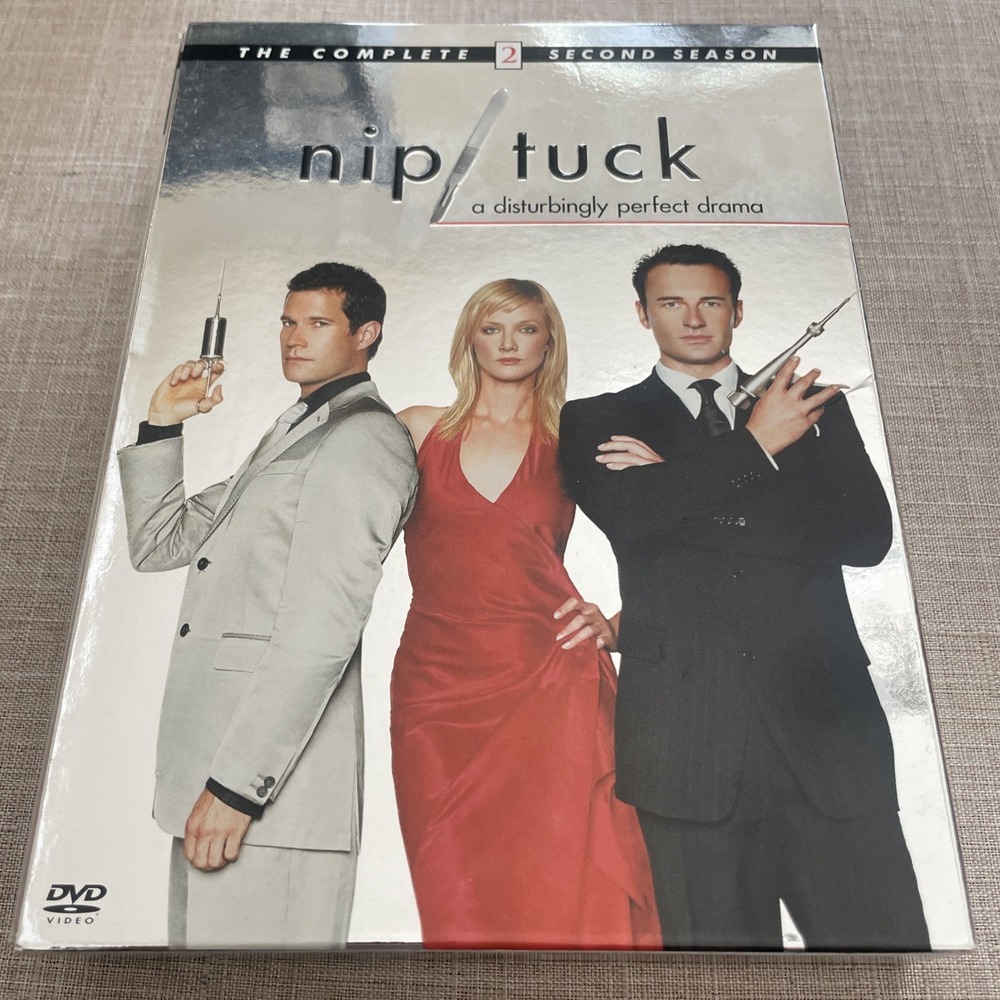 Nip/Tuck: Season 2 - DVD By Dylan Walsh, Julian McMahon - GOOD CONDITION